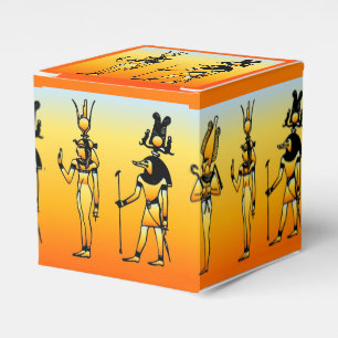 Egyptian Hieroglyphics Favour Box