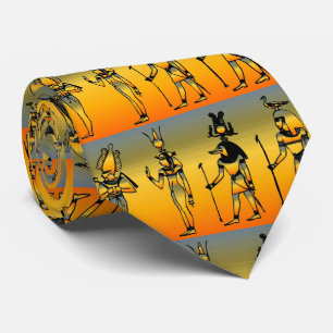 Egyptian Hieroglyphics Necktie