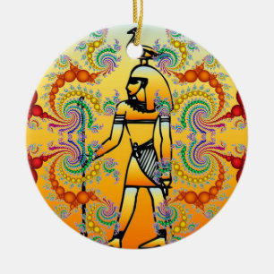 Egyptian Hieroglyphics Ornament