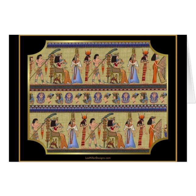 Egyptian Hieroglyphics Series II Apparel Gifts (Front Horizontal)