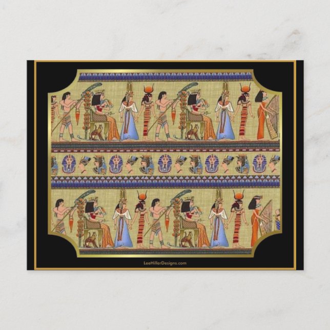 Egyptian Hieroglyphics Series II Apparel Gifts Postcard (Front)