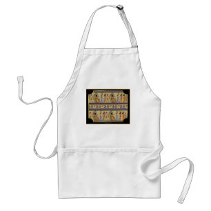 Egyptian Hieroglyphics Series II Apparel Gifts Standard Apron