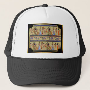 Egyptian Hieroglyphics Series II Apparel Gifts Trucker Hat