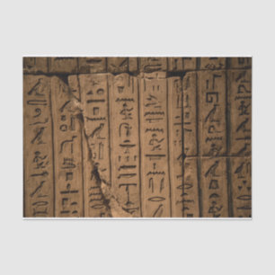 Egyptian Hieroglyphics Tissue Paper