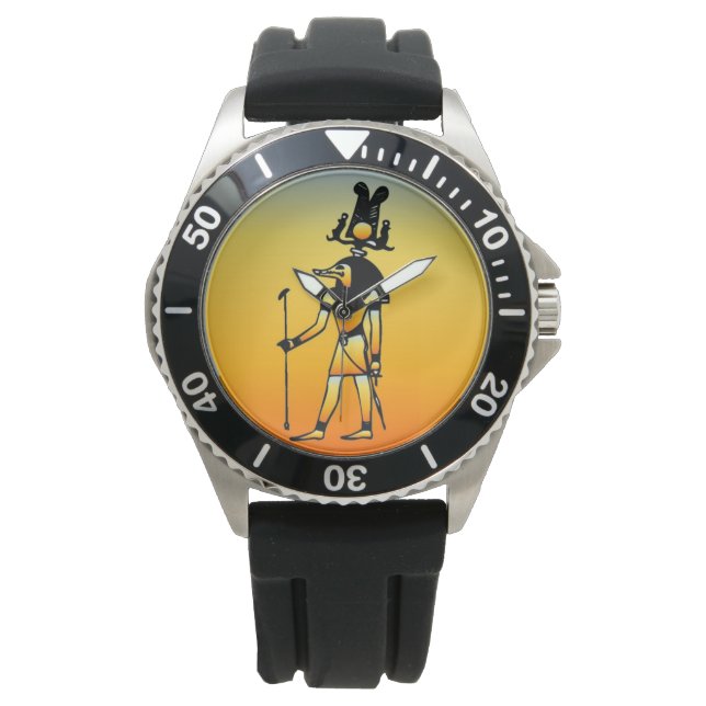 Egyptian Hieroglyphics Watch (Front)