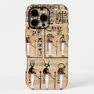 Egyptian Hieroglyphs On Papyrus iPhone 16 Pro Max Case