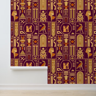Egyptian Hieroglyphs Wallpaper