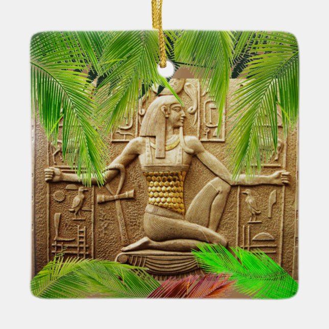 Egyptian Holiday Ornament (Front)