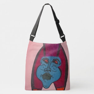 Egyptian Inspired Horror Themed Mummy Crossbody Bag