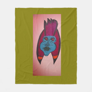 Egyptian Inspired Horror Themed Mummy Fleece Blanket