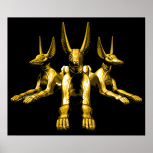 Egyptian Jackals Poster