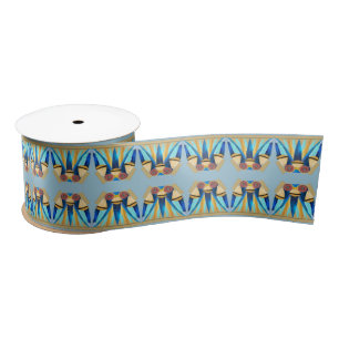 Egyptian Lotus Rishi Satin Ribbon