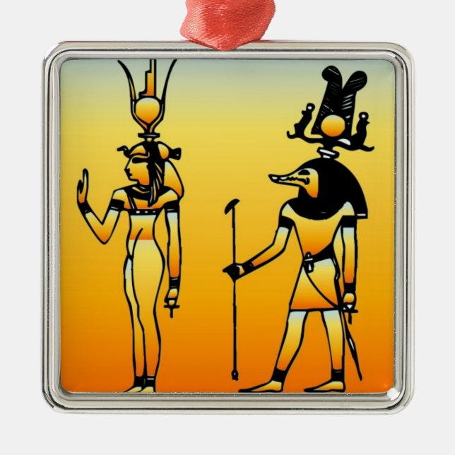 Egyptian Metal Tree Decoration (Front)