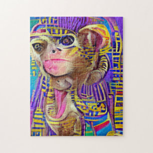 Egyptian Monkey Jigsaw Puzzle