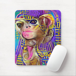 Egyptian Monkey Mouse Mat