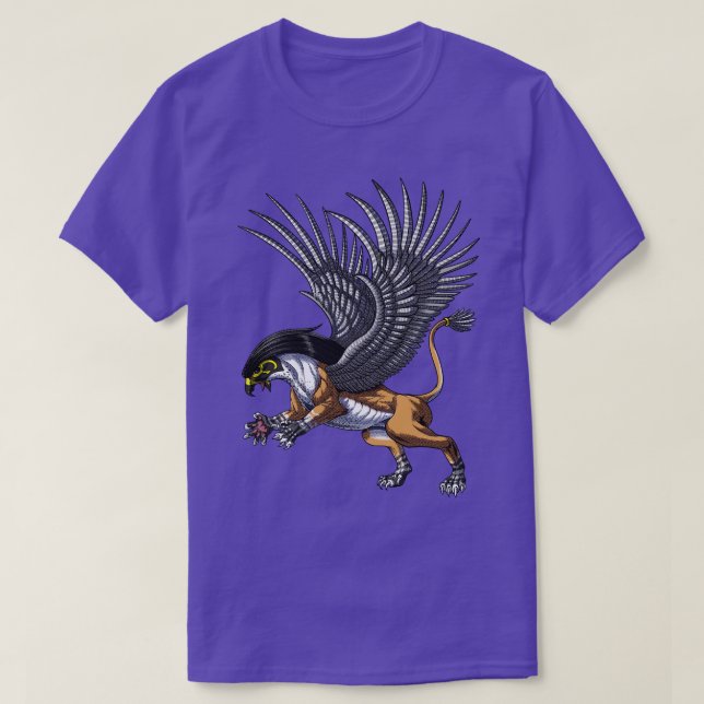 Egyptian Mythology Hieracosphinx T-Shirt (Design Front)