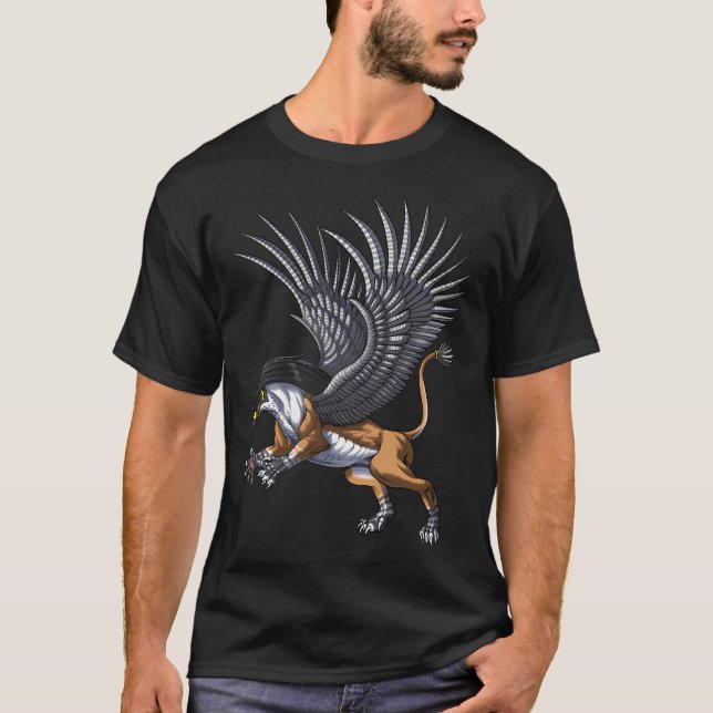 Egyptian Mythology Hieracosphinx T-Shirt (Front)