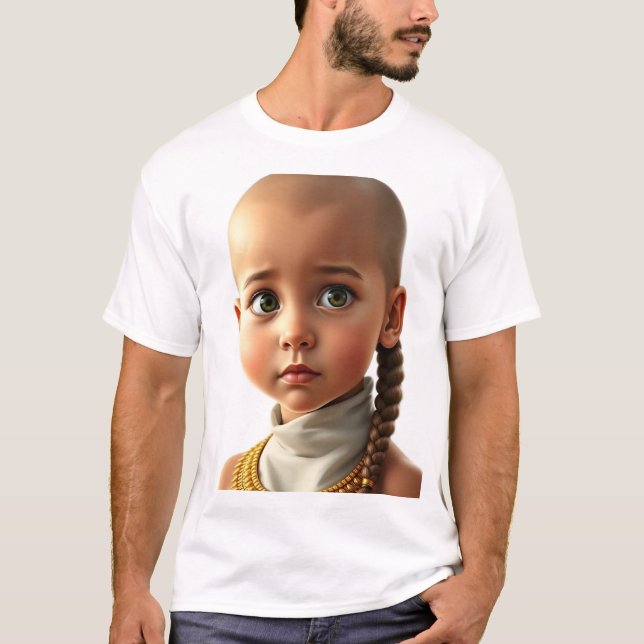 Egyptian Noble Child Face T-Shirt (Front)
