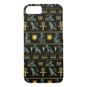 Egyptian  Ornament Symbols Pattern iPhone 8/7 Case