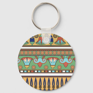 Egyptian Ornament Vintage Collection Key Ring