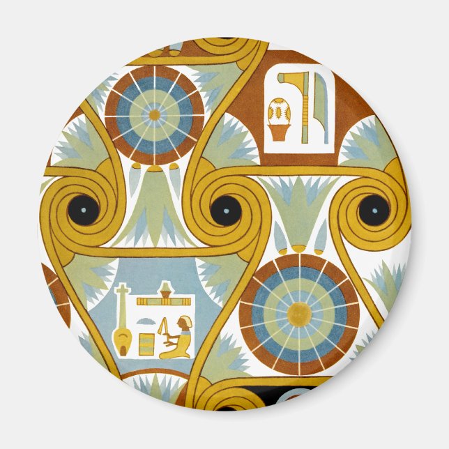 Egyptian Ornamnet #1 at Emporio Moffa Magnet (Front)