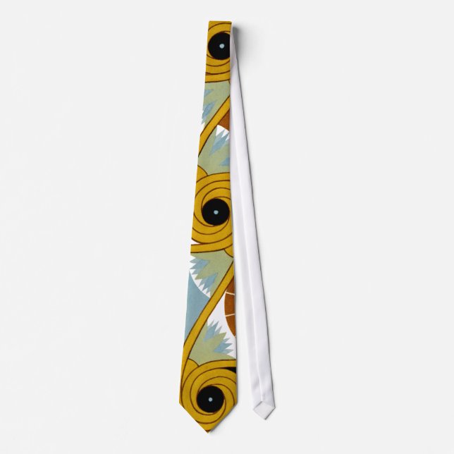 Egyptian Ornamnet #1 at Emporio Moffa Tie (Front)