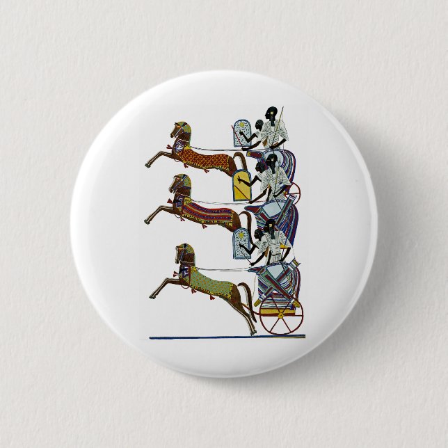 Egyptian Ornamnet #2 at Emporio Moffa 6 Cm Round Badge (Front)