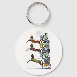 Egyptian Ornamnet #2 at Emporio Moffa Key Ring