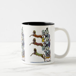 Egyptian Ornamnet #2 at Emporio Moffa Two-Tone Coffee Mug