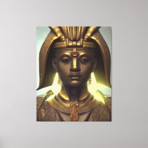 Egyptian Osiris Canvas Print