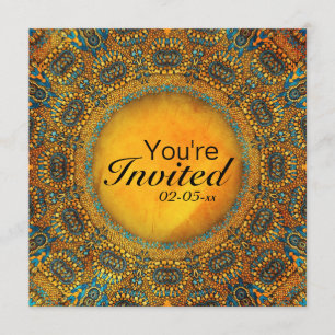 Egyptian Owls Invitation