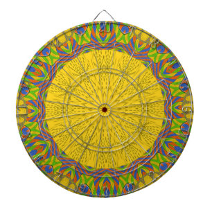 Egyptian Pattern Art Print Dartboard
