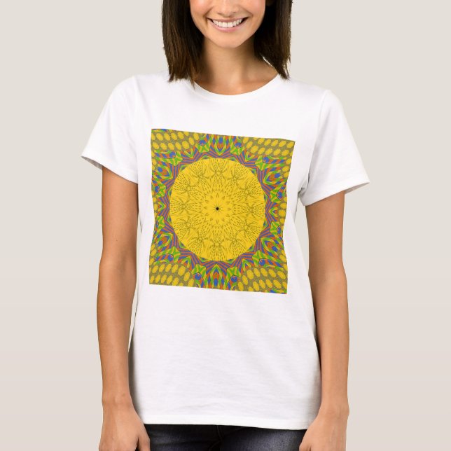Egyptian Pattern Art Print T-Shirt (Front)