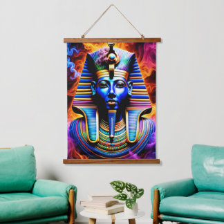 Egyptian Pharaoh Hanging Tapestry