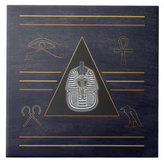 Egyptian Pharaoh Hieroglyphs Tile