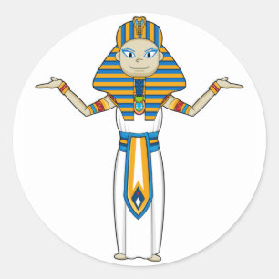 Egyptian Pharaoh King Sticker