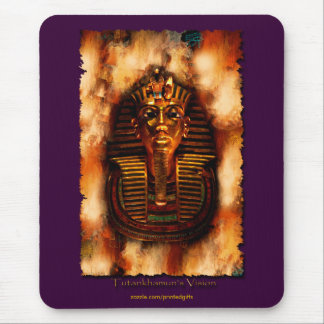 Egyptian Pharaoh Tutankhamen Art Mouse Pad