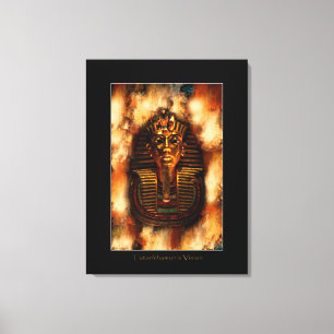 Egyptian Pharaoh Tutankhamen Art Study II Canvas Print