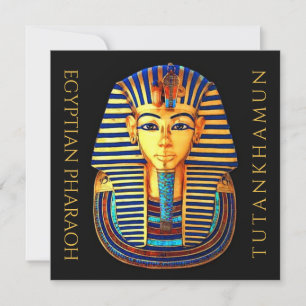 Egyptian Pharaoh Tutankhamun Hi-Def Flat Card 