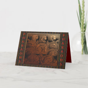 Egyptian Pharaohs Note Card