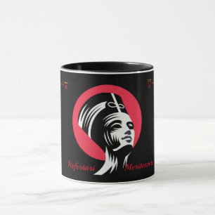 Egyptian Pharoh Nefertiti Mug