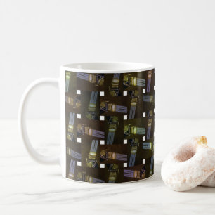 Egyptian Princess Abstract Cross Weave Pattern, Coffee Mug