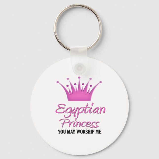 Egyptian Princess Key Ring (Front)