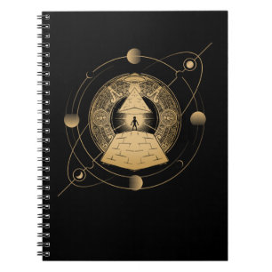 Egyptian Pyramid Astrology Egypt Sacred Geometry Notebook
