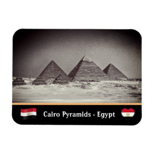 Egyptian Pyramids & Cairo - Ancient Egypt /UNESCO Magnet