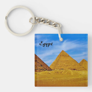 Egyptian Pyramids Key Ring