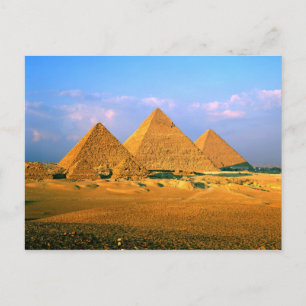 Egyptian Pyramids Postcard :