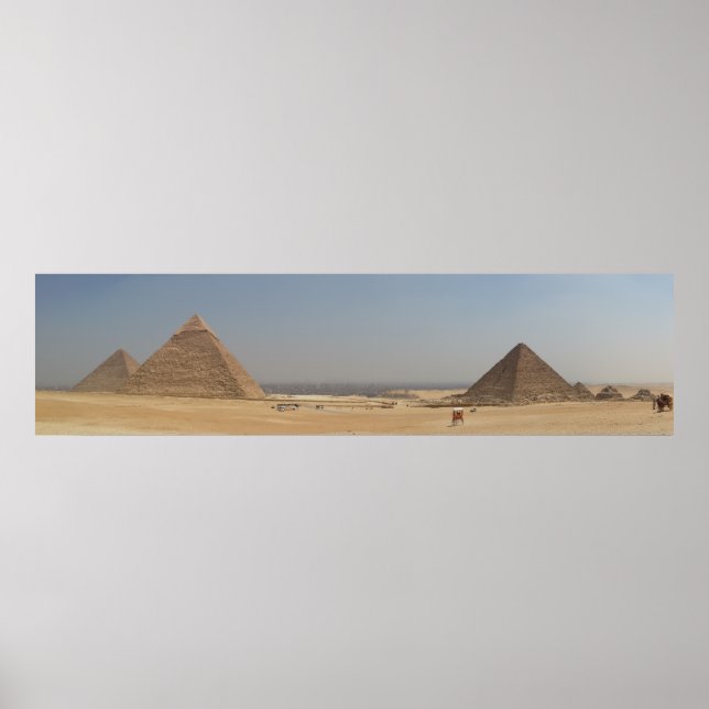 Egyptian Pyramids Poster (Front)