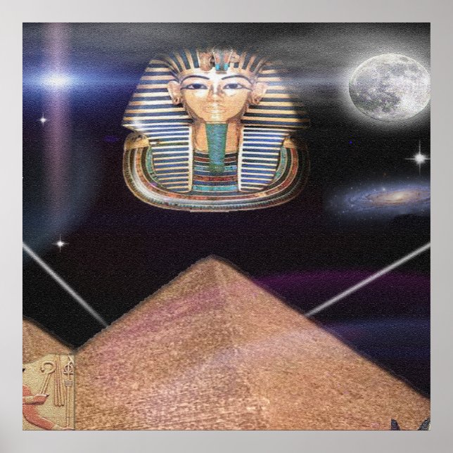 Egyptian pyramids poster (Front)