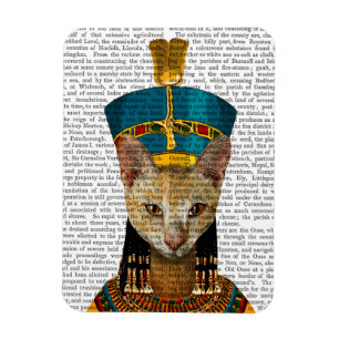 Egyptian Queen Cat Magnet